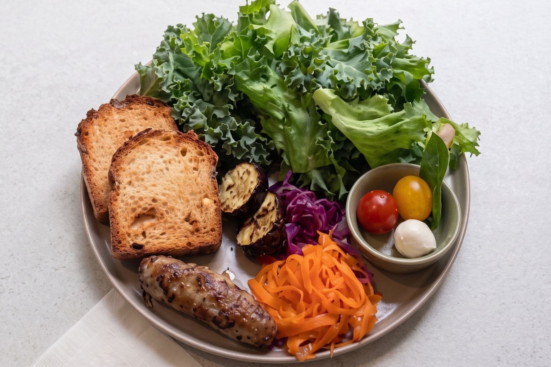 salada plate(酵素玄米に変更できます)